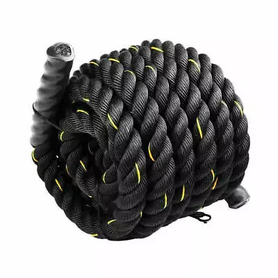 9m 50mm Battle Ropes Nylon Thick Heavy Duty Exercise Training Rope • $176.66