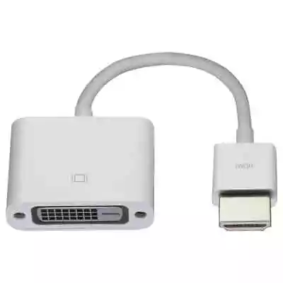 Apple MB570LLB Mini DisplayPort To DVI Adapter - White Genuine • $6.99