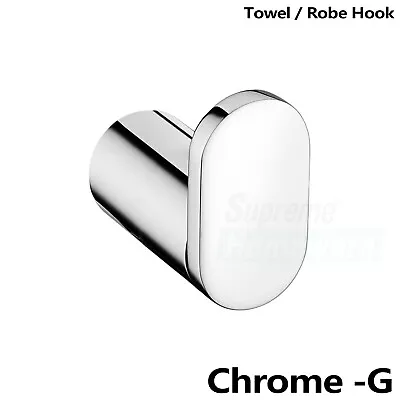 Towel Rail Rack Toilet Paper Holder Black/Chrome/Brushed/Gun Metal Grey/Gold • $17.39