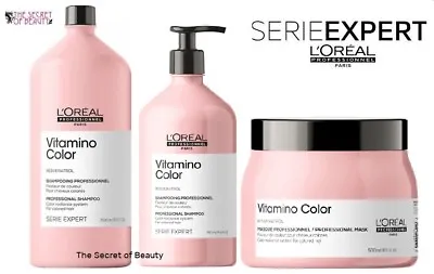 £28.99 • Buy L'Oreal Serie Expert Vitamino  Color -Shampoo/ Conditioner/ Mask Of Your Choice