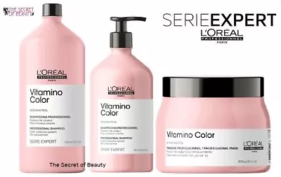 £28.99 • Buy L'Oreal Serie Expert Vitamino  Color -Shampoo/ Conditioner/ Mask Of Your Choice