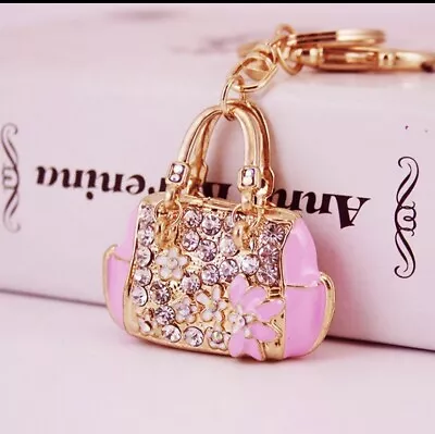 Keychain/Car Keychain High Heel Handbag Shape Keyring Pendent For Women Ladies • £7.99