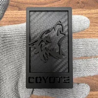 Coyote Badge Emblem Fits Mustang Grill / Trunk  MATTE Angry Agressive Racing • $34.99