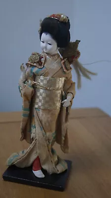 Vintage Japanese Geisha Figure • £12