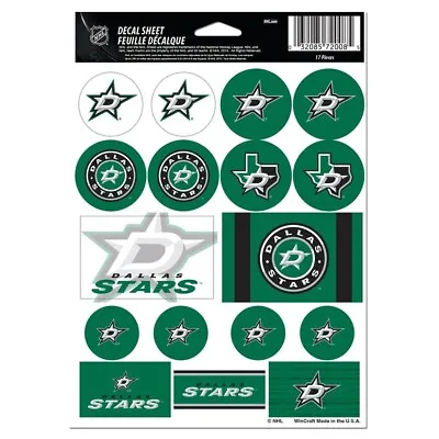 Dallas Stars NHL Vinyl Die-Cut Sticker Set / Decal Sheet *Free Shipping • $5.67