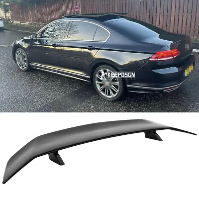 For VW Passat B6 B7 B8 Glossy Black 47  Car Rear Trunk Spoiler Lip Wing Racing • $89.39