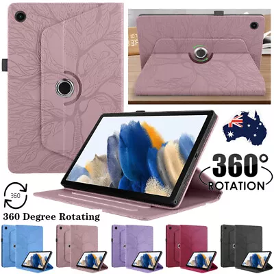 For Samsung Galaxy Tab A9 Plus S9 FE Case Leather Shockproof Rotate Stand Cover • $18.99