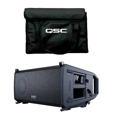 QSC LA108 8  Powered Line Array Loudspeaker Package With Transport Tote • $2441.48