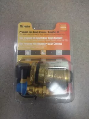 Mr Heater Propane Gas “Quick Connect” Kit Adapter Kit Gas Mate II Brass F276330 • $19.95