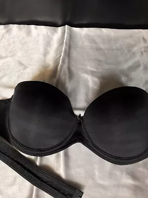 MILAN Black Strapless  Padded Bra  38C New • $12.99