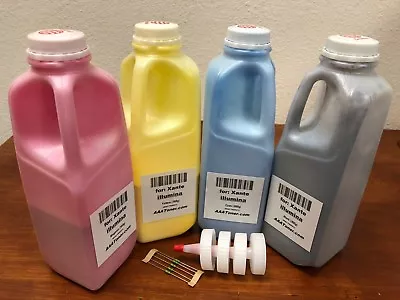 $180 • Buy 4 X Toner Refill For Xante Ilumina 407, 500, 502 Digital + 4 Fuse (NO Chip) !!!