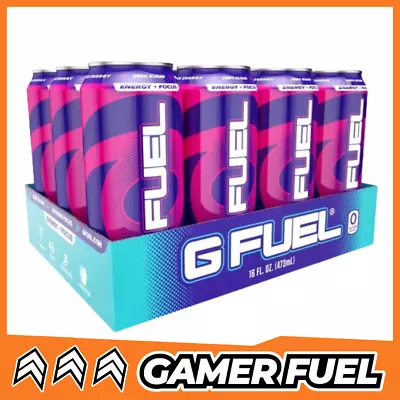 G Fuel Energy Can Ready To Drink Carton Of 12 GFuel Flavour Fazeberry • $49.95