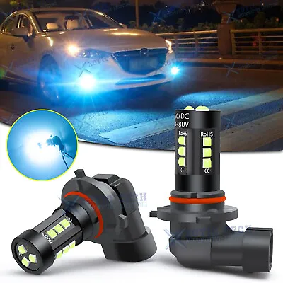 8000K Ice Blue 9006 HB4 LED Fog Driving Lights Bulbs For Mazda 3 CX-9 2007-2013 • $18.99