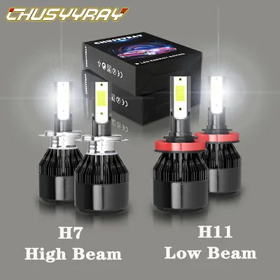 H7 H11 LED Headlight Hi/Lo Beam Bulbs For Suzuki Hayabusa GSX1300R 2008-2017 • $19.68