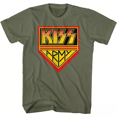 Kiss Army Fan Logo T-Shirt Rock Band OFFICIAL LICENSE • $30.59