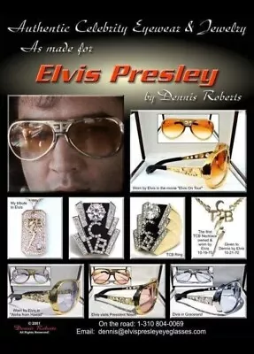 D.roberts  Elvis Aloha From Hawaii Aviators Sunglasses   • $1350