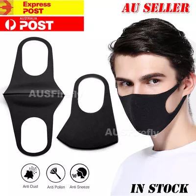 Adult Kids Unisex Washable Reusable Face Mouth Mask Cover Protective Masks SYD • $3.99