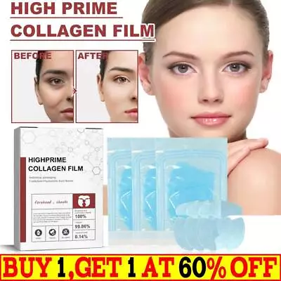 Skynpure-Pure Collagen FilmsHighprime Collagen Film Mask For Forehead Cheeks💥 • £1.99