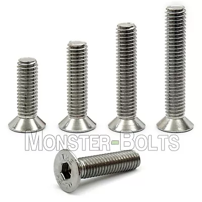 #10-32 Stainless Steel Flat Head Socket Cap Screws SAE 82° Countersunk 18-8 A2 • $5.12