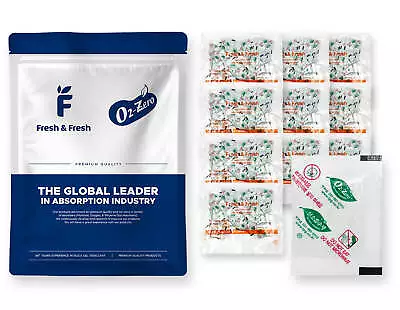 Fresh & Fresh (400 Packet) 100 CC Premium Oxygen Absorbers (10 Bag Of 40 Packet) • $29.99