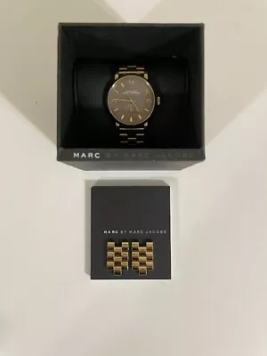 Marc By Marc Jacobs Baker Gold Tone Watch MBM3281 • $25