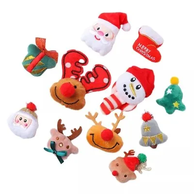 Christmas Festive Catnip Cat Kitten Toys Santa Christmas Tree And Reindeer's • £2.79