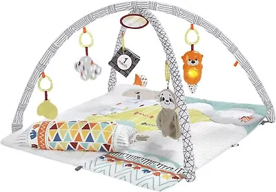 Fisher-Price Perfect Sense Deluxe Activity Gym For Babies HBB74 Multicoloured • £39.99