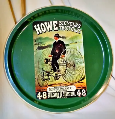 Howe Bicycle Tray Nevco Hong Kong F Appel Litho  Howe Machine Co Glascow Paris. • £18.48
