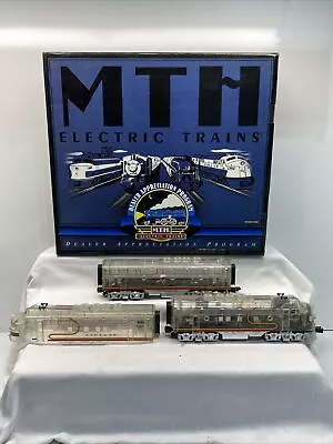 MTH 20-80002A O Santa Fe F3 ABA Clear Body Diesel Engine Set W/PS1 #2344 Parts • $269.95