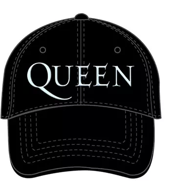 Queen - We Will Rock You - Sonic Silver Logo -Black OSFA Baseball Cap • $19.99