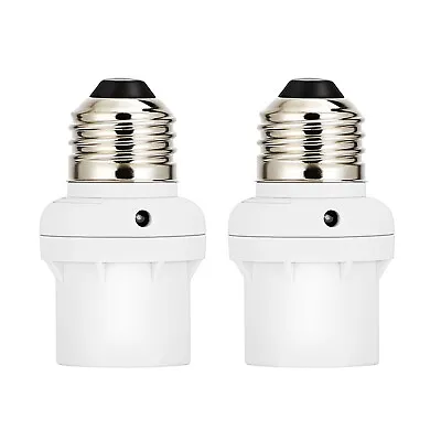 DEWENWILS Light Sensor Socket Dusk To Dawn Socket Adapter Automatic E26 E27 • $15.99