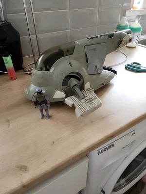 £75 • Buy Vintage Star Wars Slave 1 - Kenner 1981 & Boba Fett  Taiwan 1979 Action Figure.