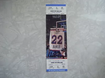 1995 Cleveland Cavaliers Vs Dallas Mavericks Ticket Stub 12/3/95 Gund Arena • $5.99