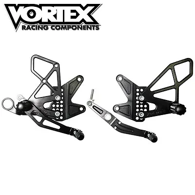 Vortex Rear Sets Foot Pegs Brake Lever Shifter Suzuki GSXR 600 750  2006 - 2010 • $394.99