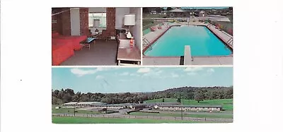 Norwich Ohio Vintage Roadside Postcard / Baker's Motel On U.S. Route 22 - 40 • $0.50