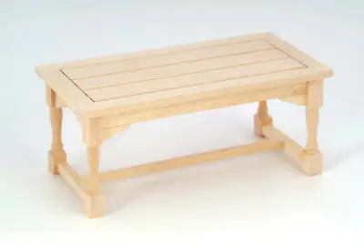 £9.85 • Buy Dolls House Bare Wood Kitchen Table