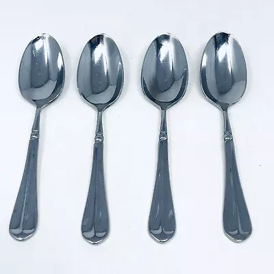 Mikasa FRENCH COUNTRYSIDE Stainless 4 Teaspoons 6 3/8  Glossy Flatware • $38.88