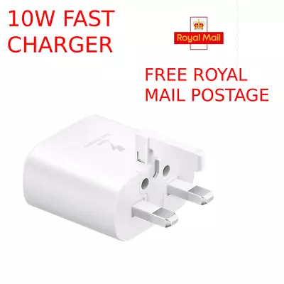 £6.49 • Buy Usb C Plug 10w Pd Fast Charger Type C Plug For Samsung S23 S22 S21 Plus Ultra