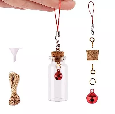 25pcs Small Glass Bottles With Cork Stoppers DIY Art Craft Storage 10ml Mini ... • $16.77