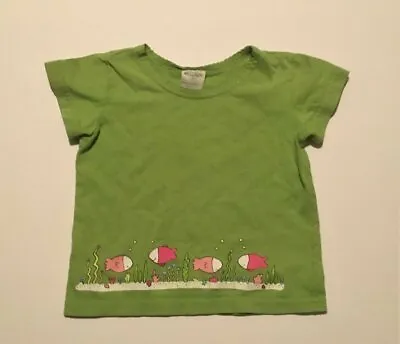 MULBERRIBUSH Girls' Boutique TROPICAL FISH SSl Shirt ~ Sz 2T • $9.99