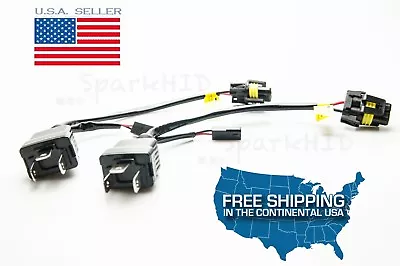 $12.99 • Buy 2x Relay Wiring Harness For H4/H4/3/9003/HB2 Hi/Lo Beam Bi-xenon HID Bulbs Wires