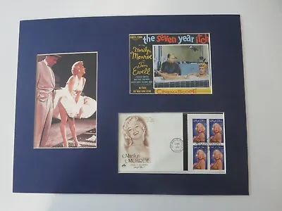 Marilyn Monroe In The Seven Year Itch & First Day Cover Of Her Own Stamp • $39.99