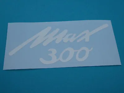 NSU  Max 300  Lettering Sticker Decal 51x116 Mm White New • $6.10