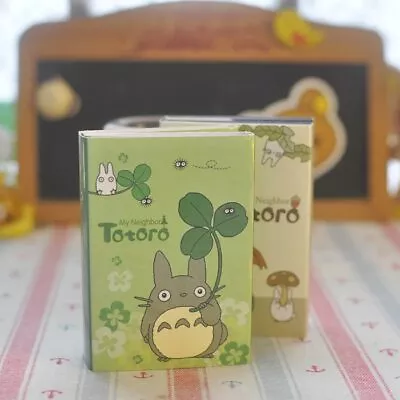 SUPER CUTE! Totoro Japanese Anime 6 Fold Sticky Notes Memo Pad Booklet 2 Styles • $9.90