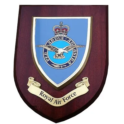 £21.99 • Buy RAF Wall Plaque UK Made For MOD Royal Air Force Military