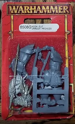 WFB - High Elves High Elf Dragon Princes (8508G) - METAL NIB RARE • $21.56