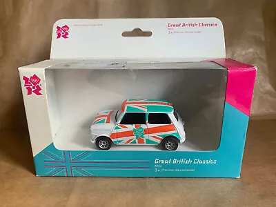 Corgi TY82280; BL/Rover Mini; London 2012 Olympics Souvenir; Damaged Box • £0.99