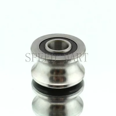$3.89 • Buy 1pc 8x22.5x13.5mm U Groove Guide Pulley Sealed Rail Ball Bearing 