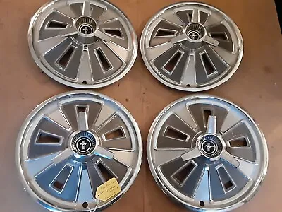 (4) 1966 Mustang Original Spinner Hubcaps • $285