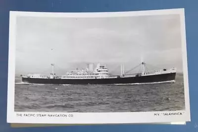 Pacific Steam Navigation Co Mv Salamanca Original Unused Photo Postcard • £10